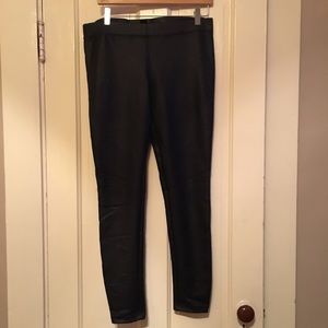 Express pleather leggings